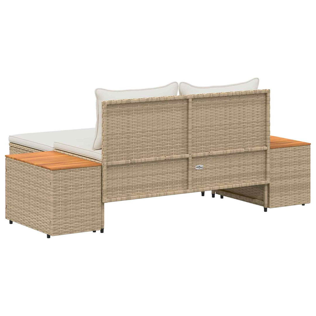 Udendørs sofagruppe 4 -Seater 4 stk. 55 x 30 x 39 cm