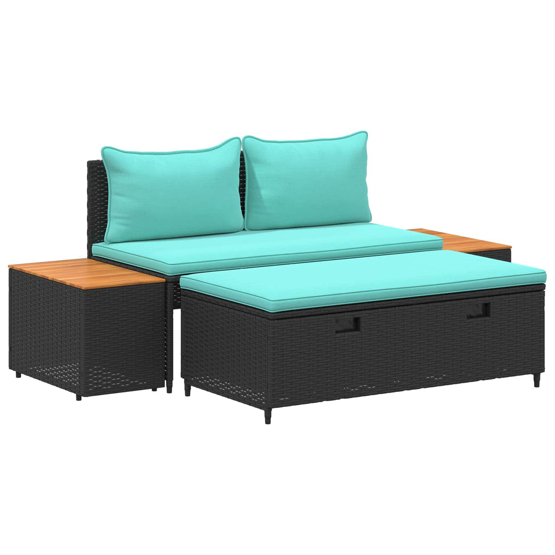 Udendørs sofagruppe 4 -Seater 4 stk. 55 x 30 x 39 cm