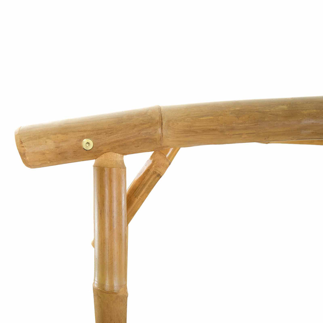 Havebue Naturfarvet 110 x 40 x 205 cm Bambus