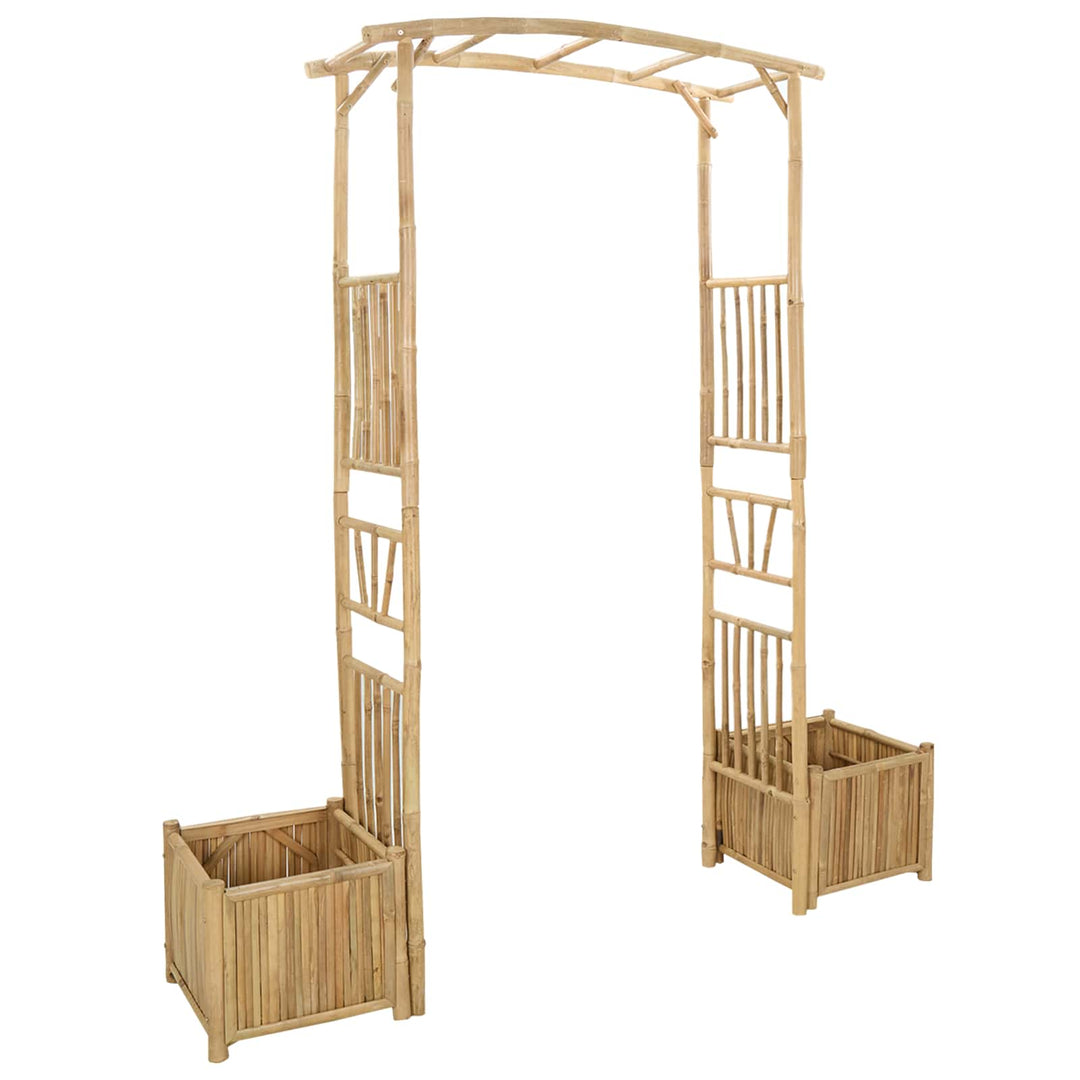 Havebue Naturfarvet 177 x 40 x 205 cm Bambus
