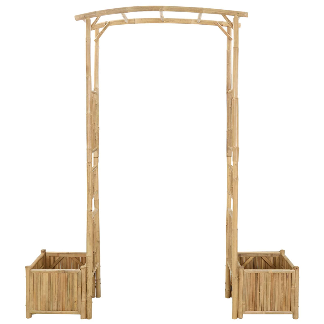 Havebue Naturfarvet 177 x 40 x 205 cm Bambus