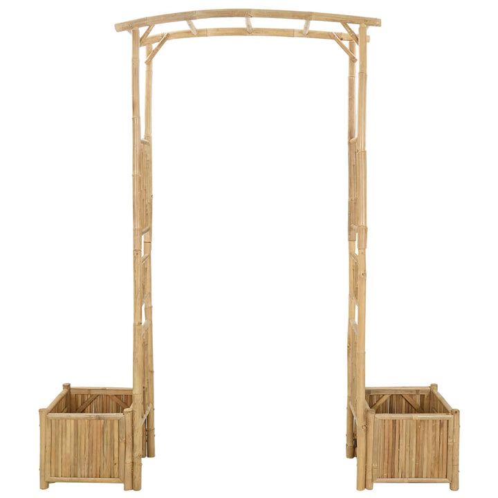 Havebue Naturfarvet 177 x 40 x 205 cm Bambus