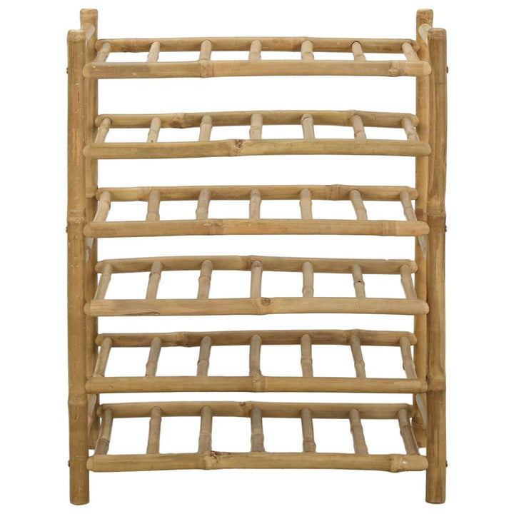 Vinfad Naturfarvet 57 x 29,5 x 72 cm Bambus