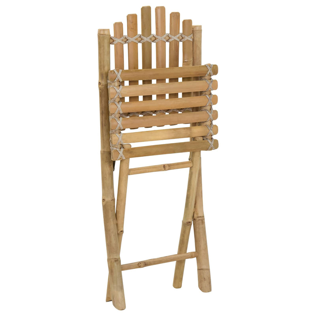 Have Stol 4 stk. Naturfarvet Bambus