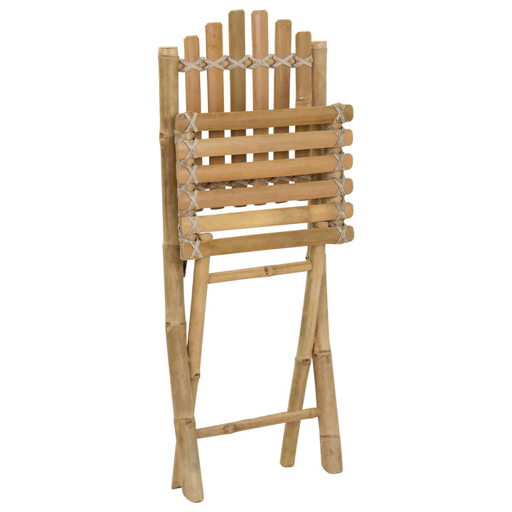 Have Stol 4 stk. Naturfarvet Bambus
