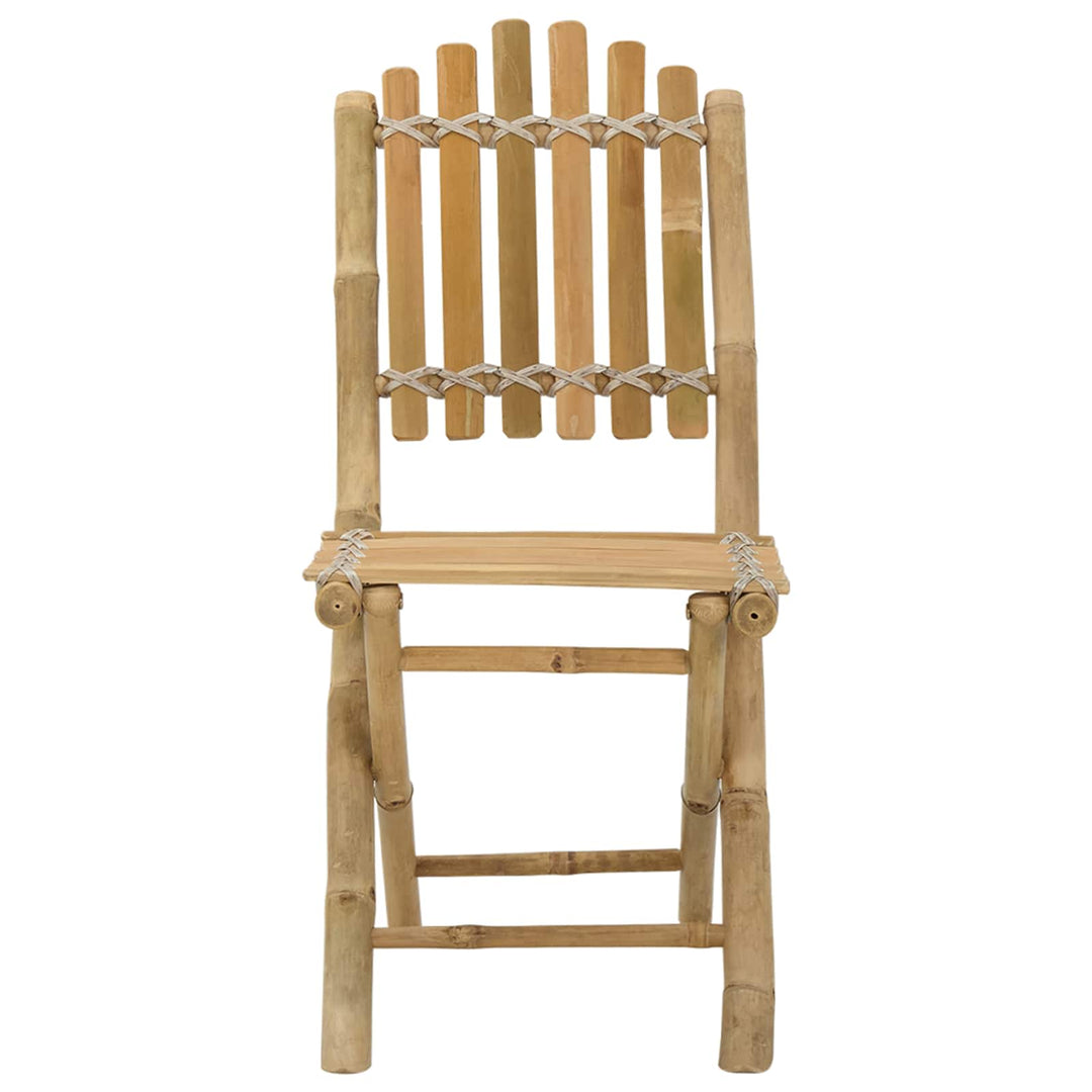 Have Stol 4 stk. Naturfarvet Bambus