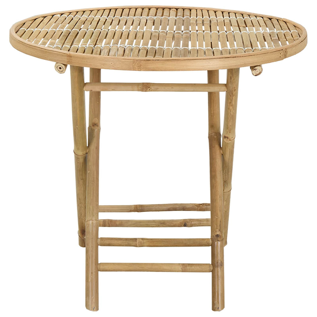 Havemøbel Bord Naturfarvet 80 x 70 cm Bambus