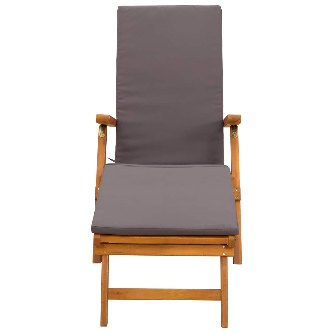 Reclinerende og foldbar liggestol 55 x 146 x 91 cm