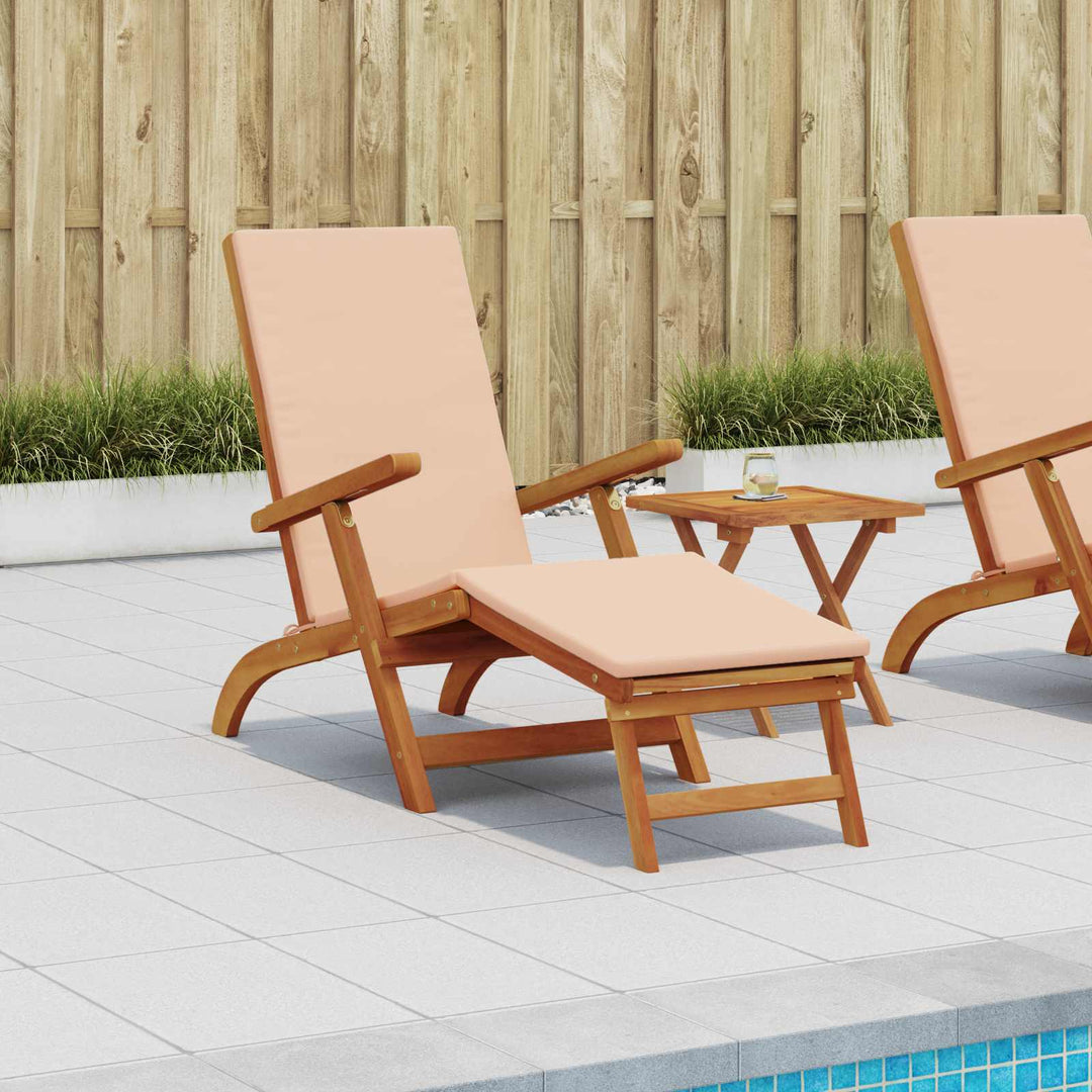 Reclinerende og foldbar liggestol 55 x 146 x 91 cm