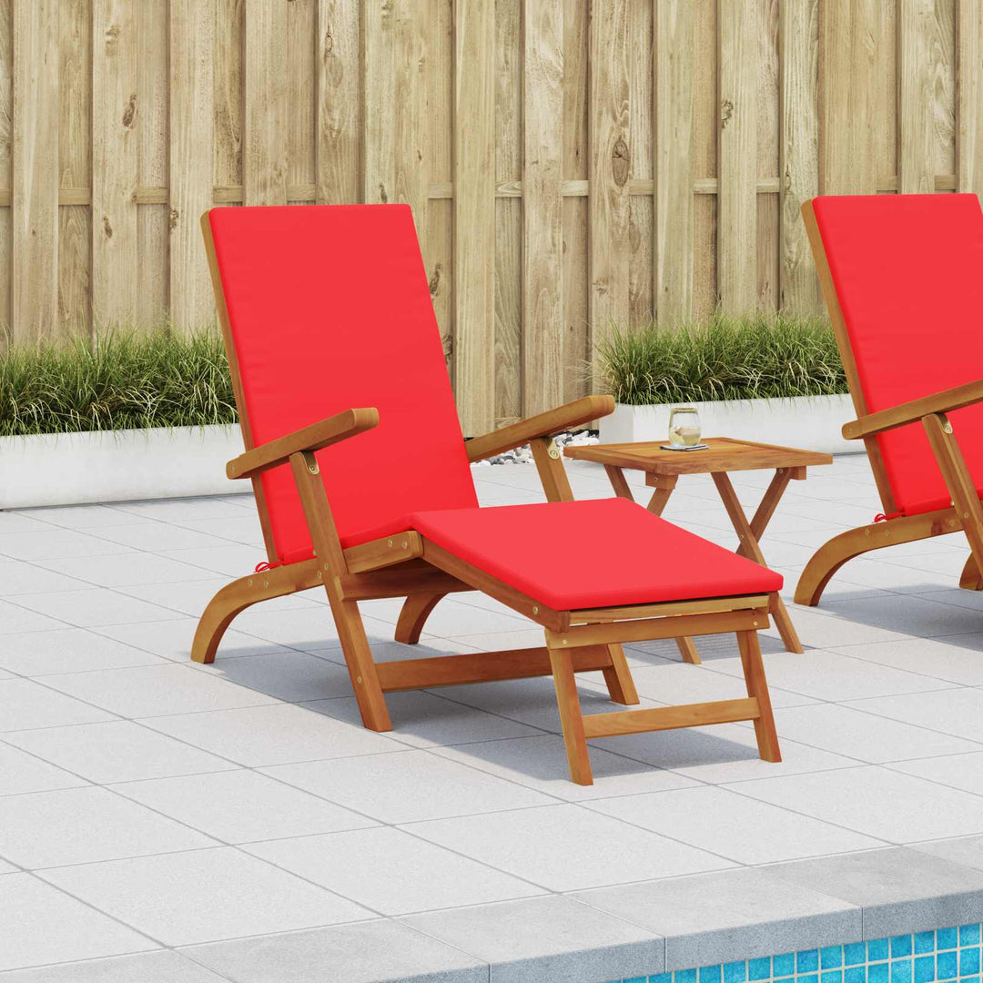 Reclinerende og foldbar liggestol 55 x 146 x 91 cm