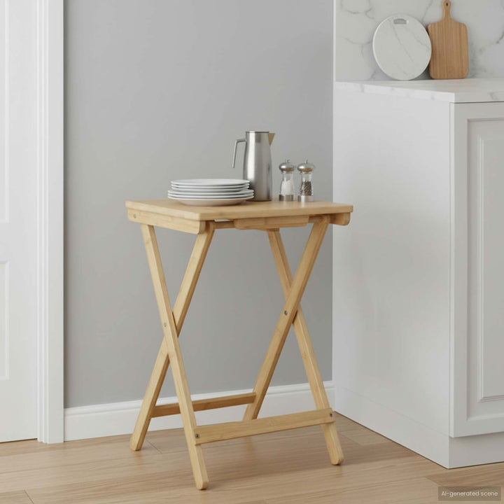 Køkken Tabel Naturfarvet 40 x 30 x 53,5 cm Bambus