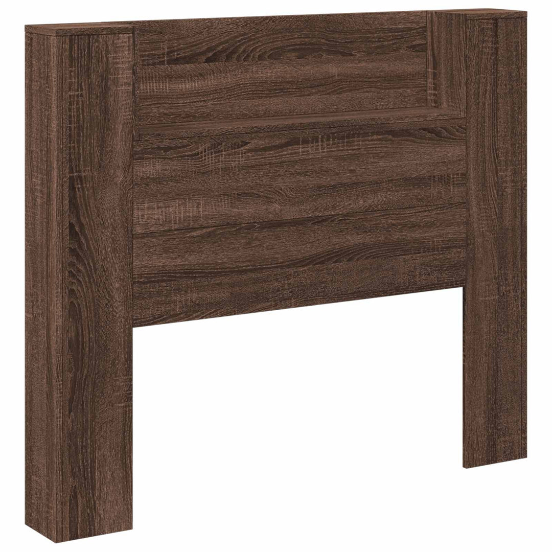 Hovedgærde Brun eg 120 x 16,5 x 103,5 cm Konstrueret træ