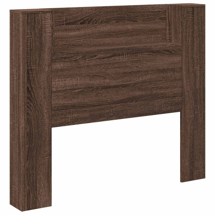 Hovedgærde Brun eg 120 x 16,5 x 103,5 cm Konstrueret træ