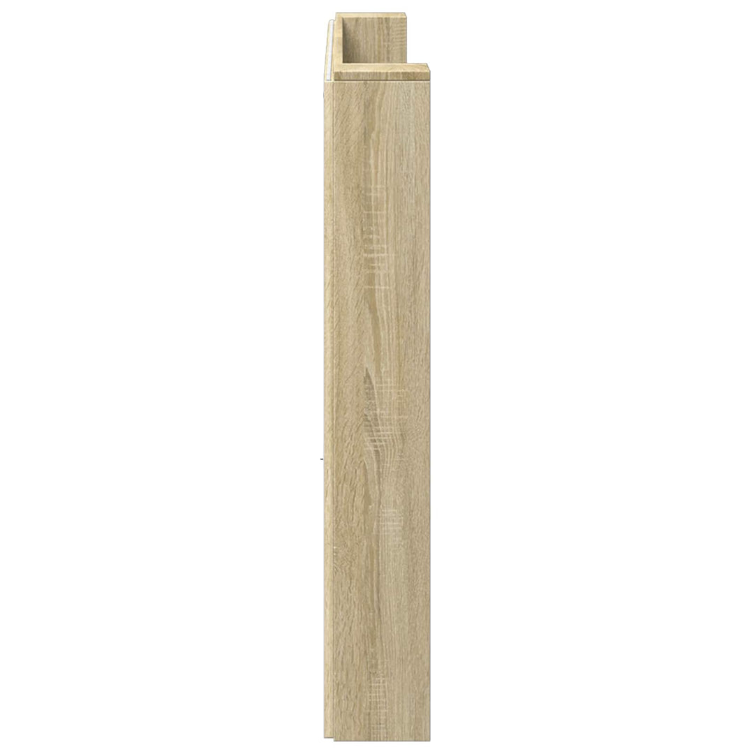 Hovedgærde Sonoma eg 200 x 16,5 x 103,5 cm Konstrueret træ