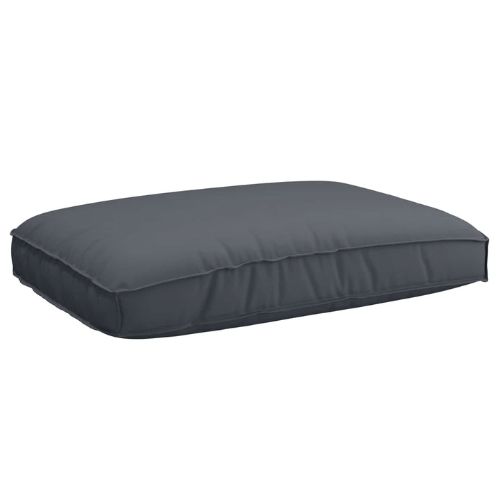 Sofa Sæt med pude Ensfarvet 2 pcs Antracit Massivt Akacietræ