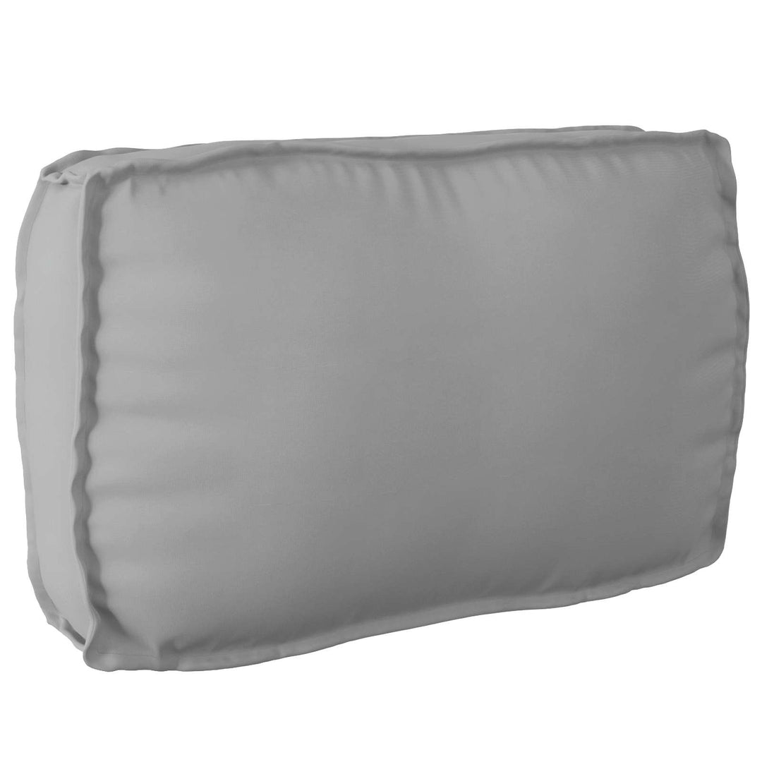 Sofa Sæt 4 pcs Grå Massivt Akacietræ