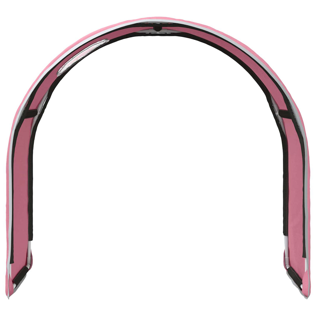 Seng Tunnel 2 pcs Lyserød 211 x 52,5 x 2 cm Polyester