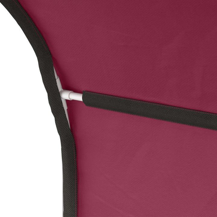 Seng Tunnel 2 pcs Rød 211 x 52,5 x 2 cm Polyester