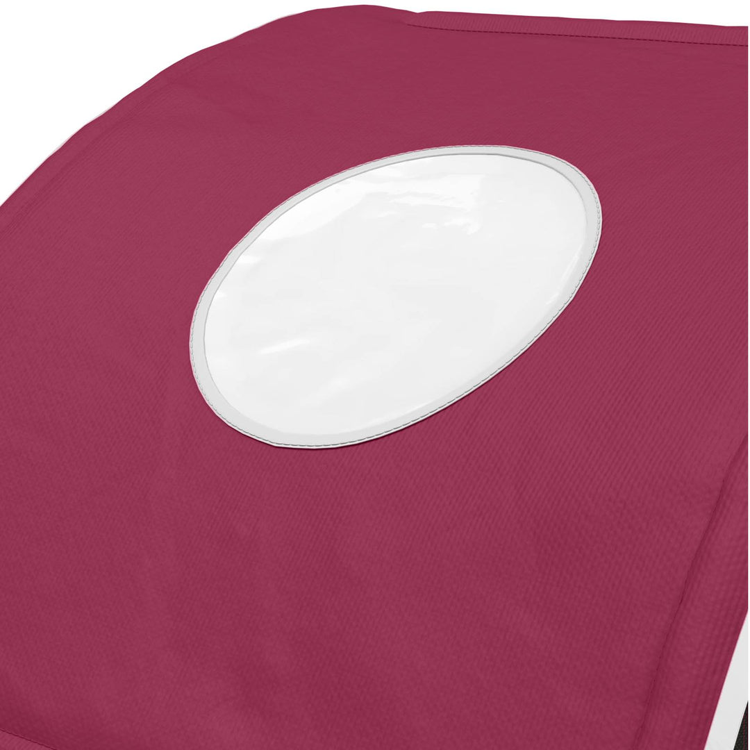 Seng Tunnel 2 pcs Rød 211 x 52,5 x 2 cm Polyester