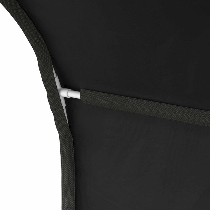 Seng Tunnel 2 pcs Sort 211 x 52,5 x 2 cm Polyester