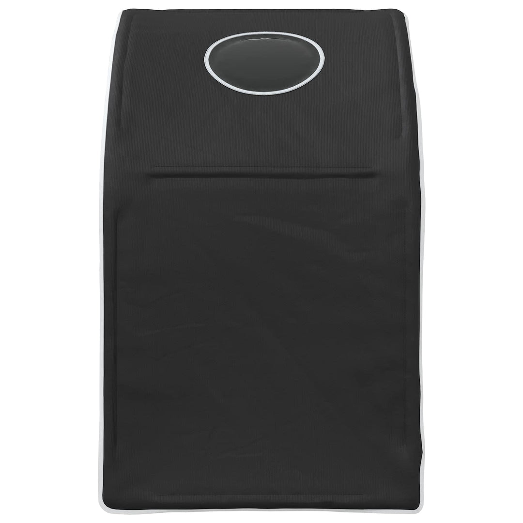 Seng Tunnel 2 pcs Sort 211 x 52,5 x 2 cm Polyester