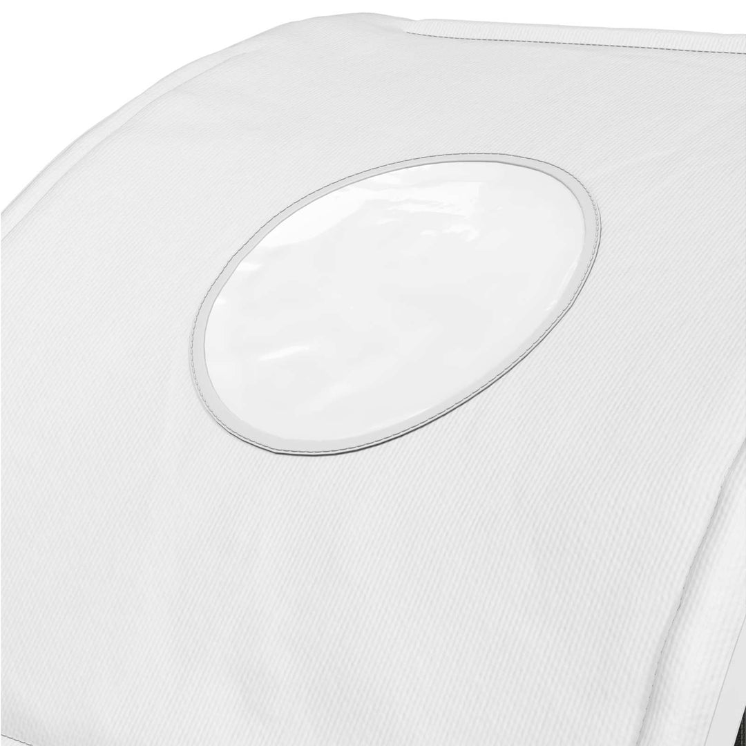 Seng Tunnel 2 pcs Hvid 211 x 52,5 x 2 cm Polyester
