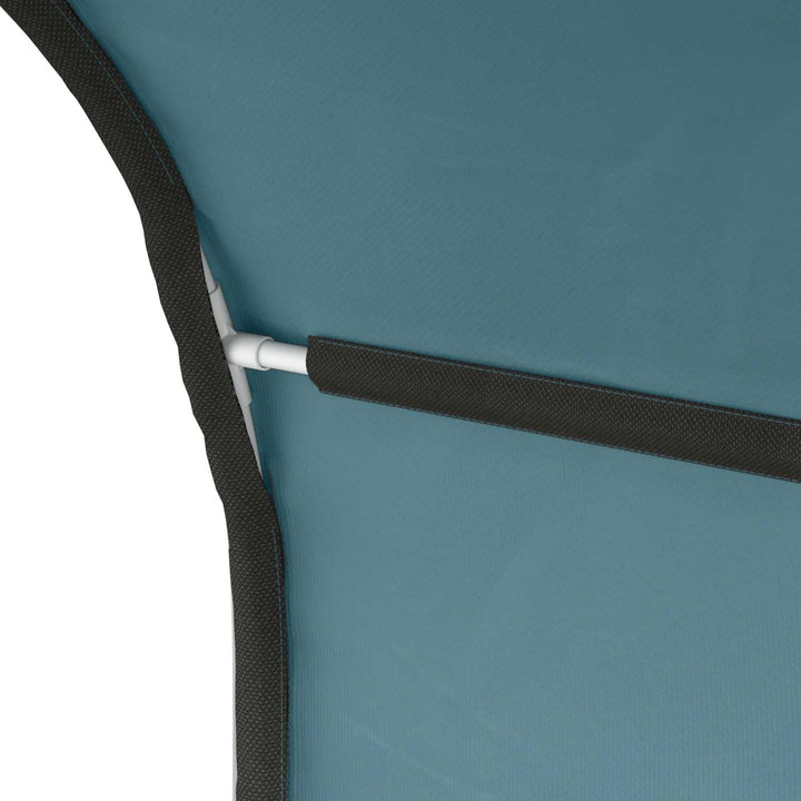 Seng Tunnel 2 pcs Lyseblå 211 x 67.5 x 2 cm Polyester