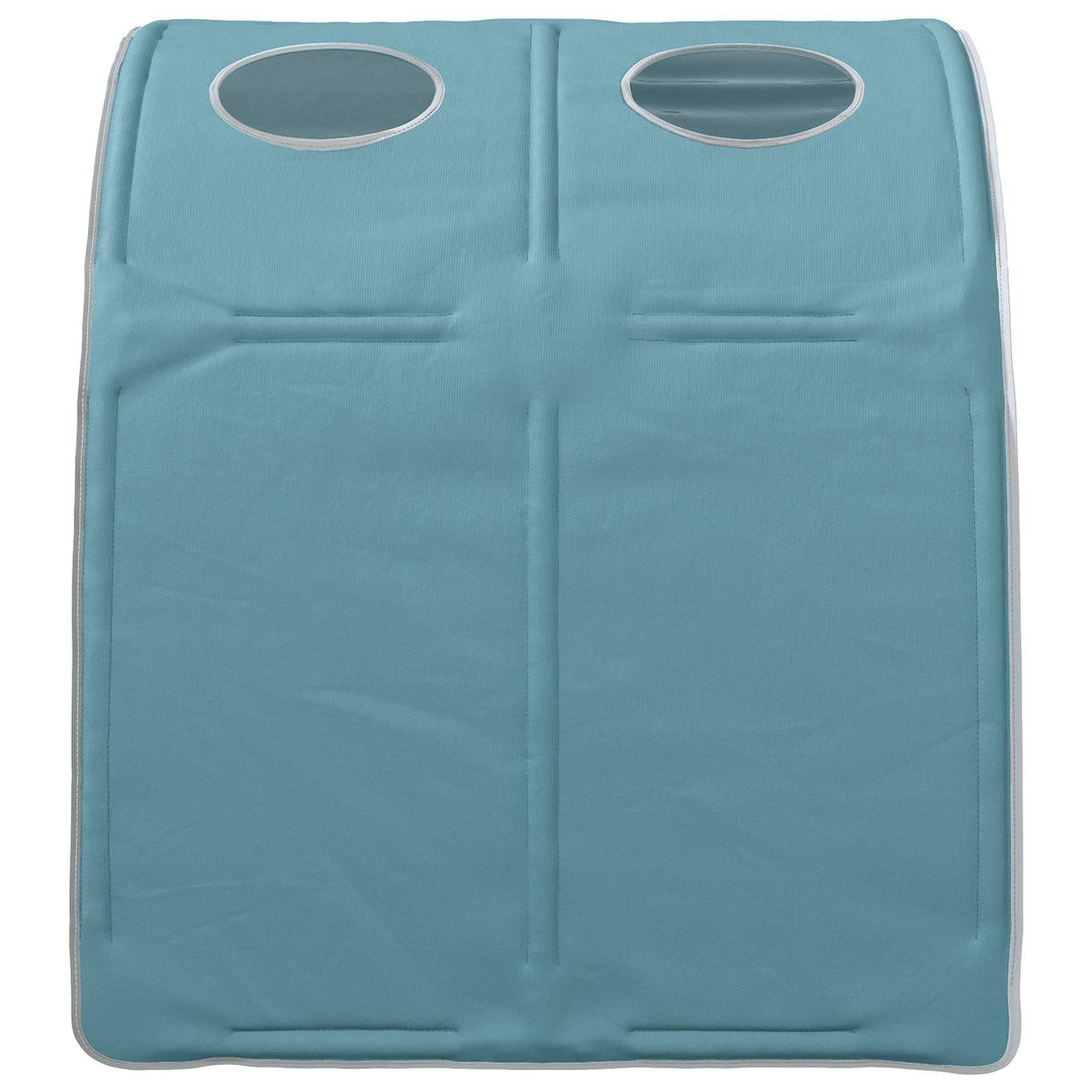Seng Tunnel 2 pcs Lyseblå 211 x 67.5 x 2 cm Polyester