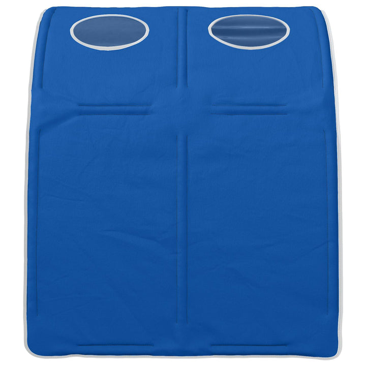 Seng Tunnel 2 pcs Blå 211 x 67.5 x 2 cm Polyester