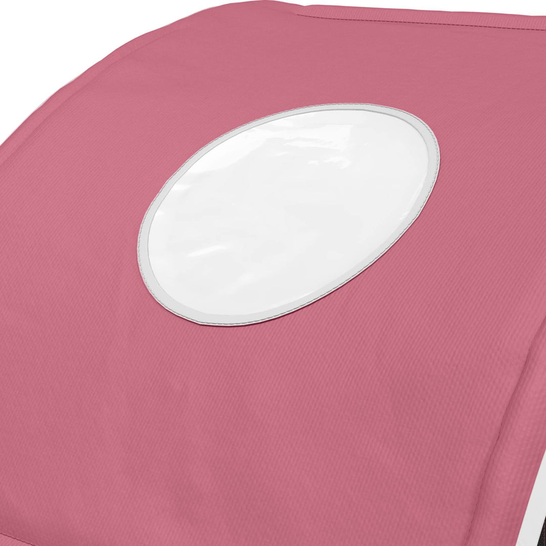 Seng Tunnel 2 pcs Lyserød 211 x 67.5 x 2 cm Polyester
