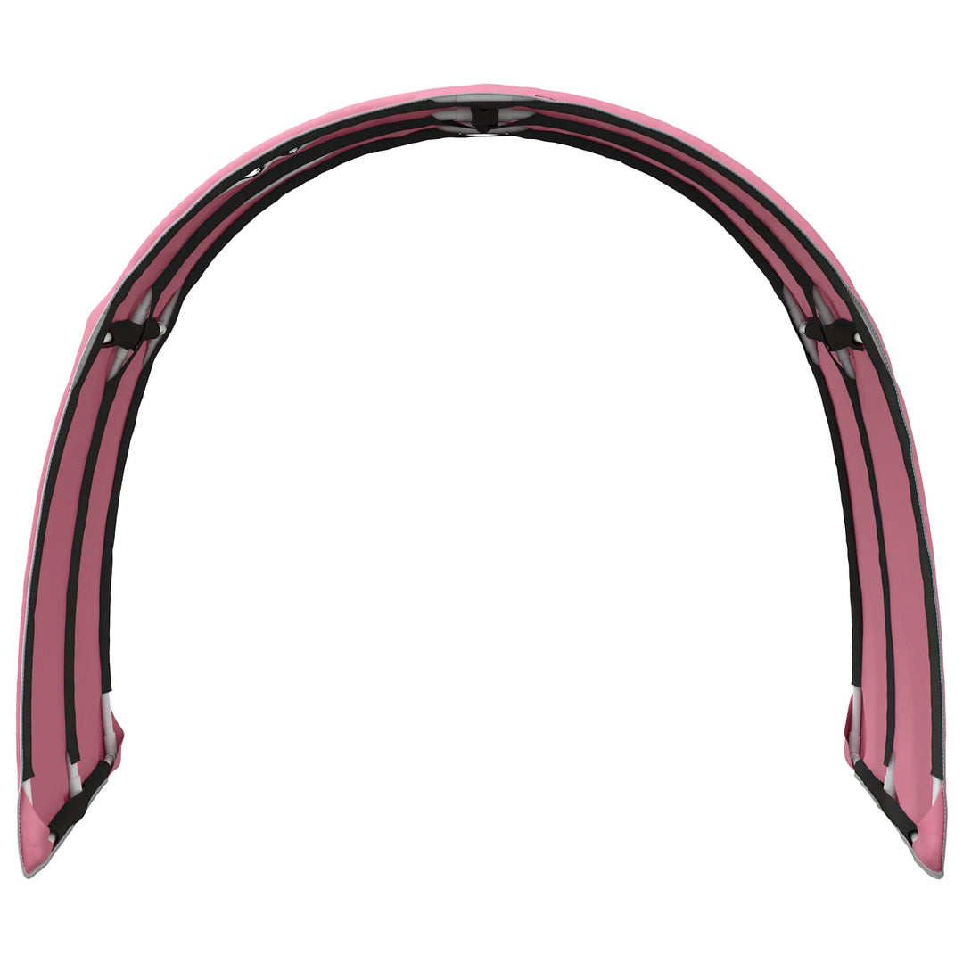 Seng Tunnel 2 pcs Lyserød 211 x 67.5 x 2 cm Polyester