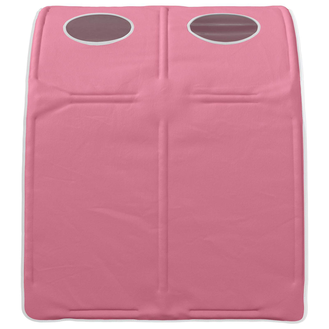 Seng Tunnel 2 pcs Lyserød 211 x 67.5 x 2 cm Polyester