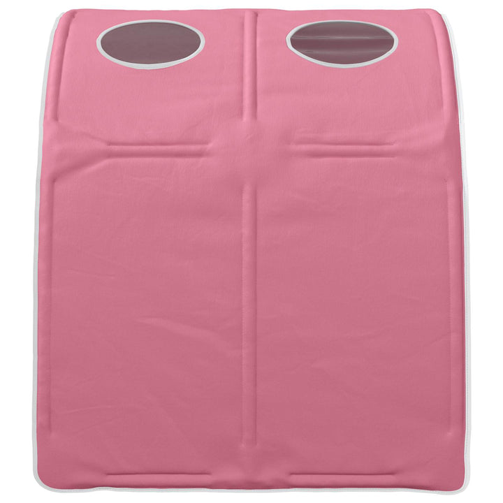 Seng Tunnel 2 pcs Lyserød 211 x 67.5 x 2 cm Polyester