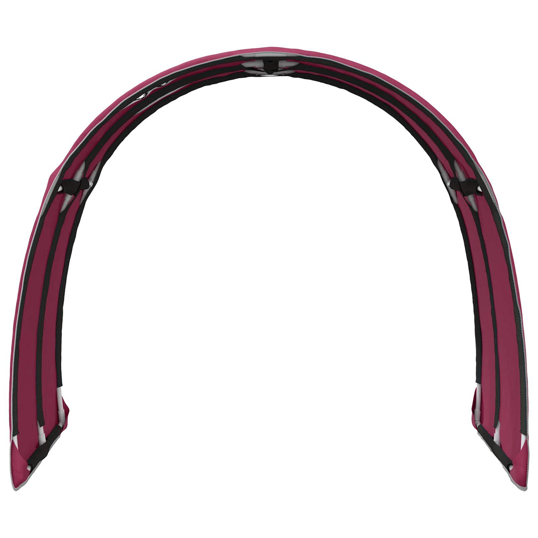 Seng Tunnel 2 pcs Rød 211 x 67.5 x 2 cm Polyester