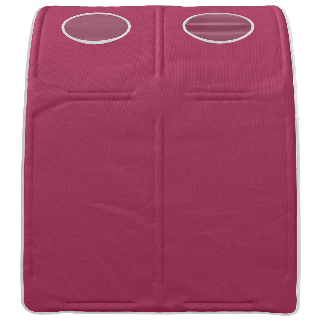 Seng Tunnel 2 pcs Rød 211 x 67.5 x 2 cm Polyester