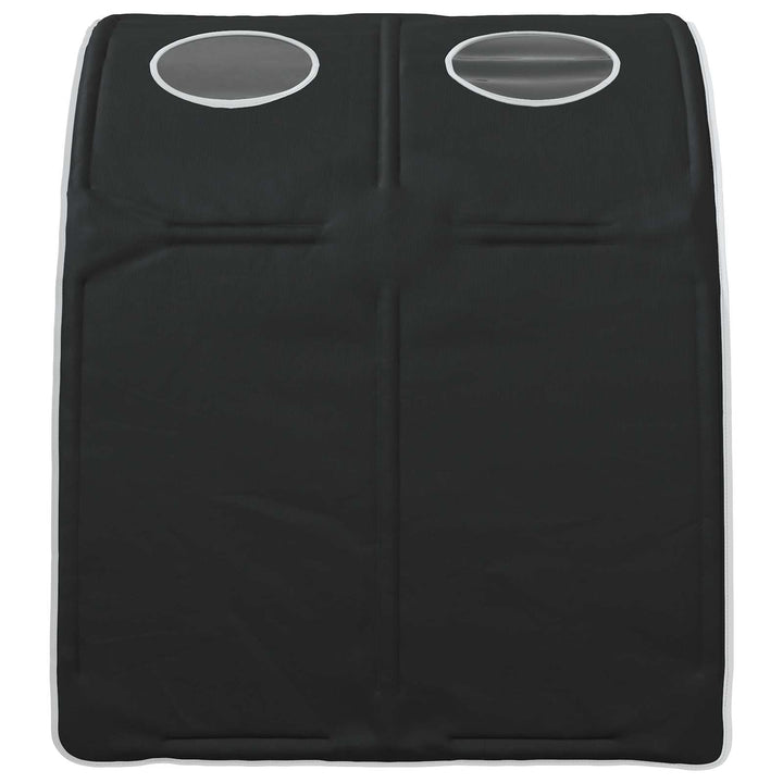 Seng Tunnel 2 pcs Sort 211 x 67.5 x 2 cm Polyester