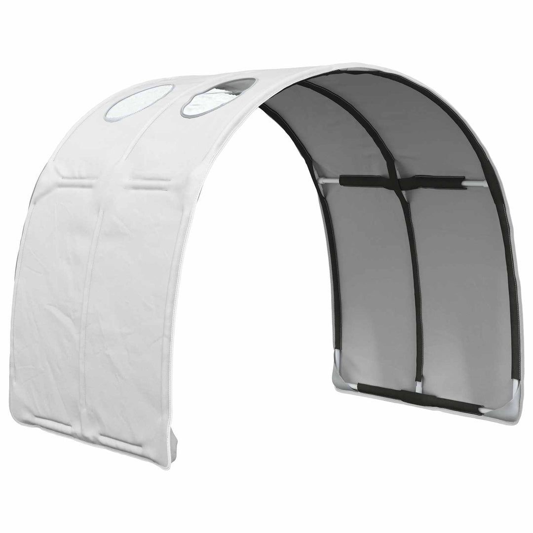 Seng Tunnel 2 pcs Hvid 211 x 67.5 x 2 cm Polyester