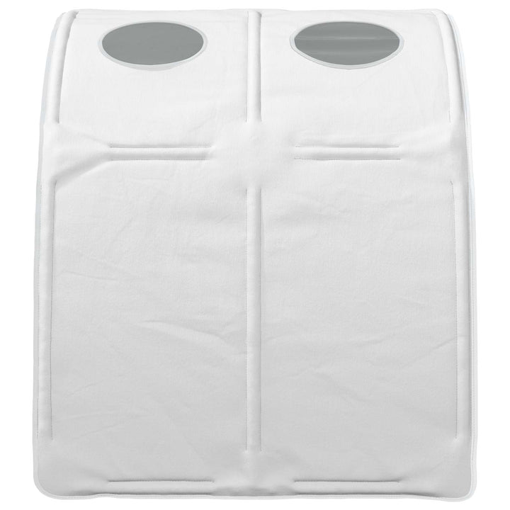 Seng Tunnel 2 pcs Hvid 211 x 67.5 x 2 cm Polyester