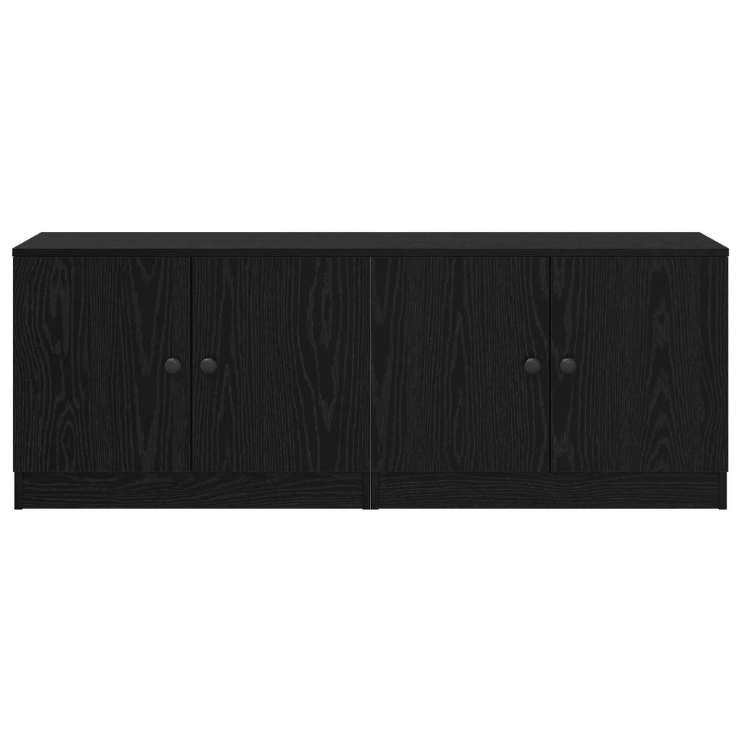 Opbevaringsskab til Køjeseng 2 stk. Sort eg 66 x 35 x 48 cm