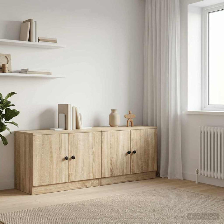 Opbevaringsskab til Køjeseng 2 stk. Sonoma-eg 66 x 35 x 48 cm