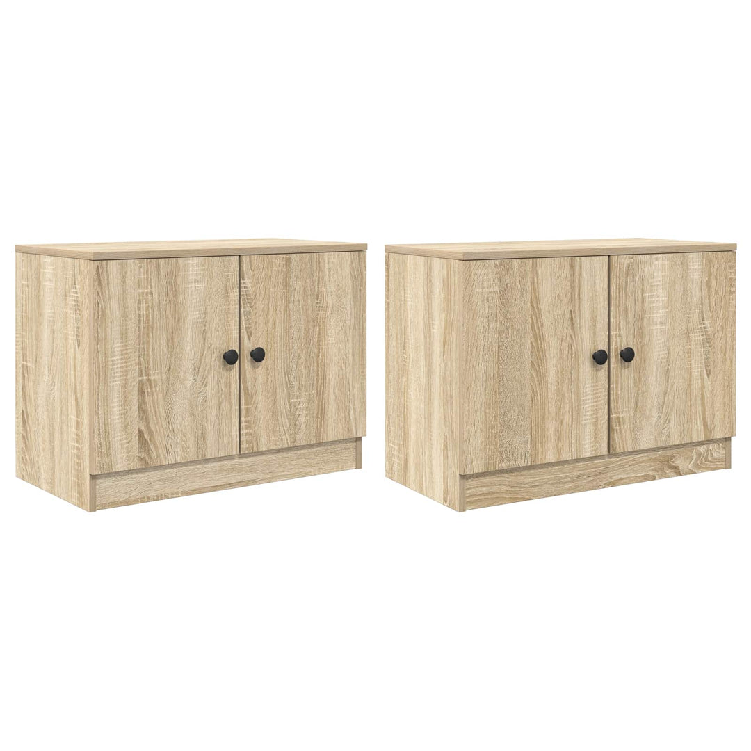 Opbevaringsskab til Køjeseng 2 stk. Sonoma-eg 66 x 35 x 48 cm