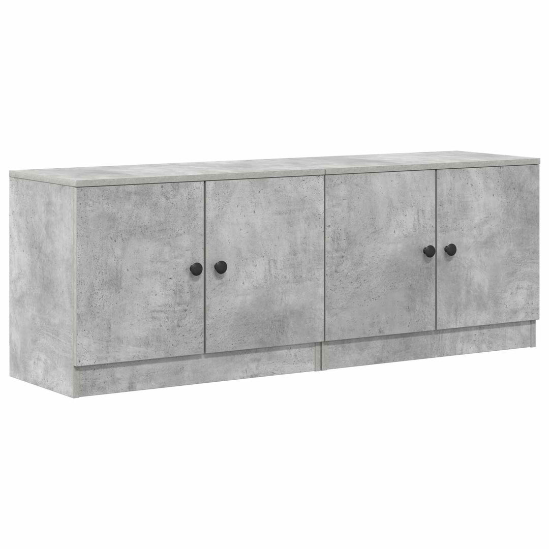 Opbevaringsskab til Køjeseng 2 stk. Betongrå 66 x 35 x 48 cm