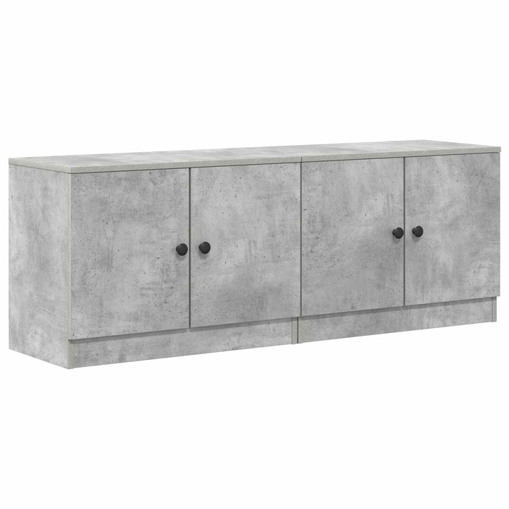 Opbevaringsskab til Køjeseng 2 stk. Betongrå 66 x 35 x 48 cm
