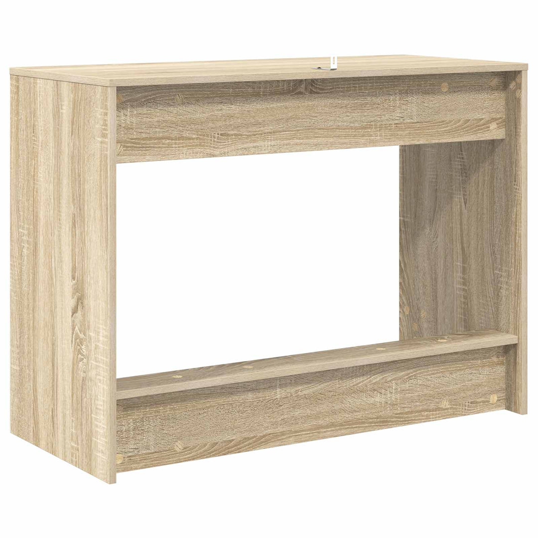 Sengebord Sonoma-eg Konstrueret træ 100 x 45 x 75 cm