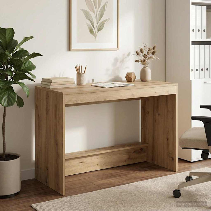 Sengebord Artisan-eg Konstrueret træ 100 x 45 x 75 cm
