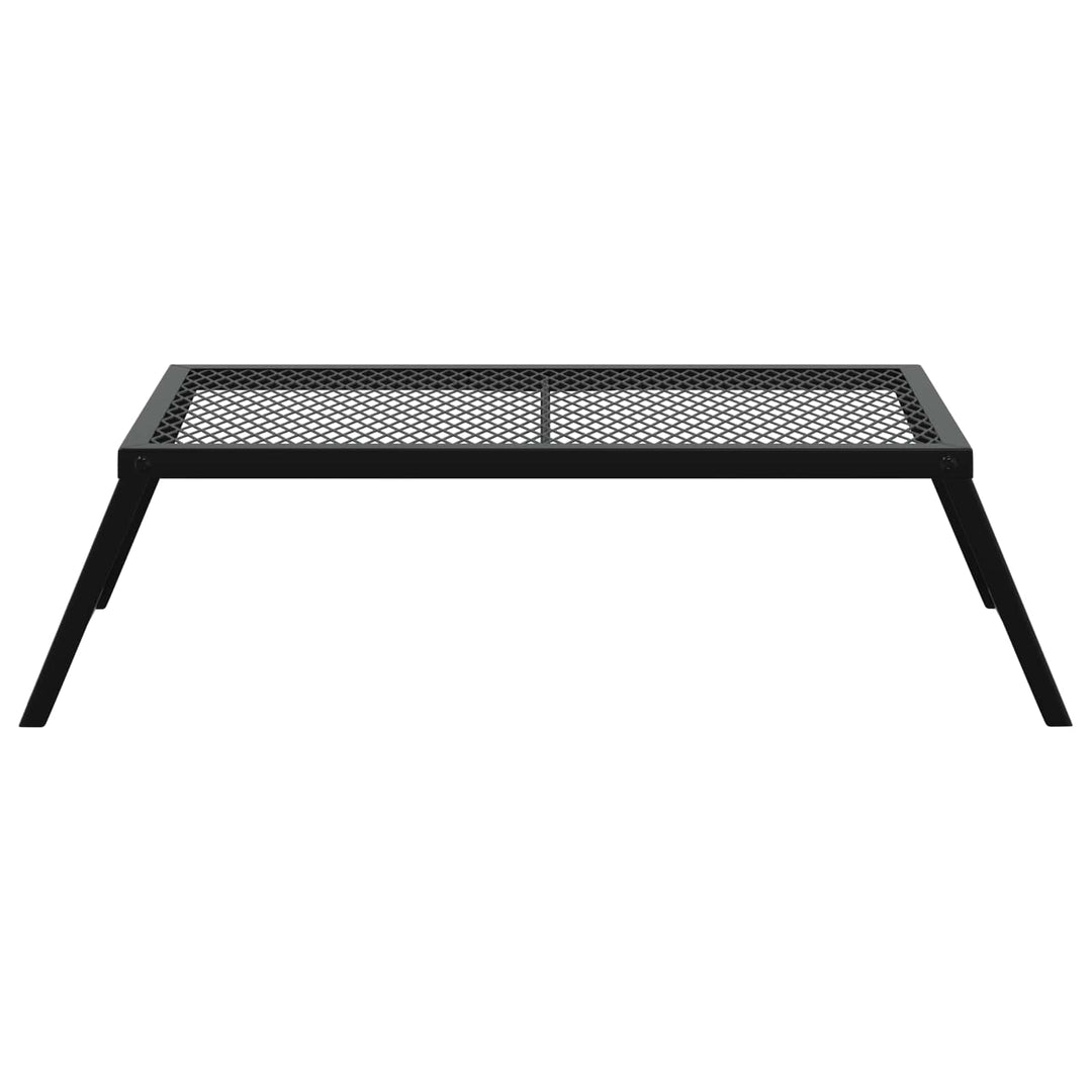 Foldbart Camping Grill Sort 58 x 31 x 2 cm Legeret Stål