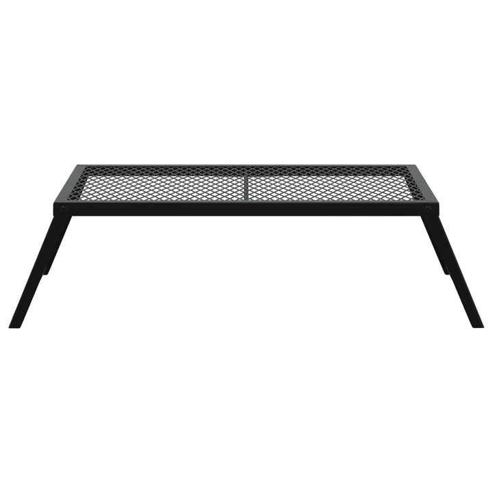 Foldbart Camping Grill Sort 58 x 31 x 2 cm Legeret Stål