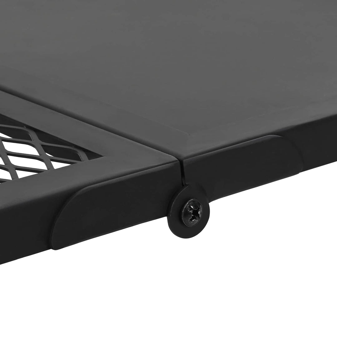 Foldbart Camping Grill Sort 31,5 x 26,5 x 4 cm Legeret Stål
