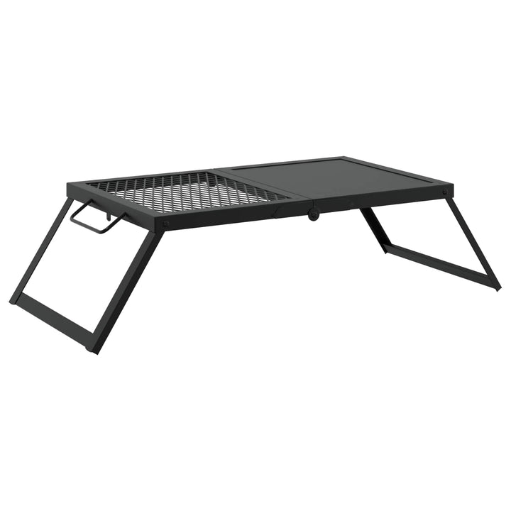 Foldbart Camping Grill Sort 31,5 x 26,5 x 4 cm Legeret Stål