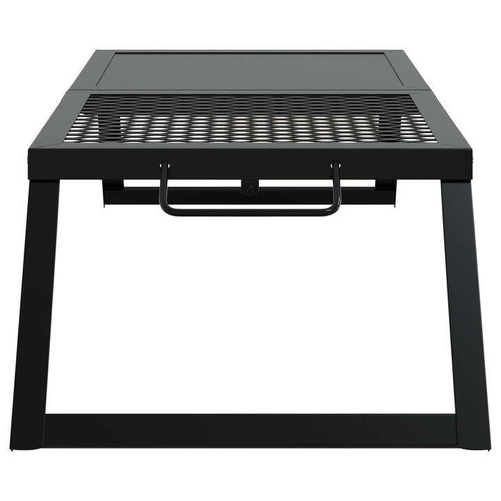 Foldbart Camping Grill Sort 31,5 x 26,5 x 4 cm Legeret Stål